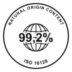 99,2 % de origen natural (ISO 16128)